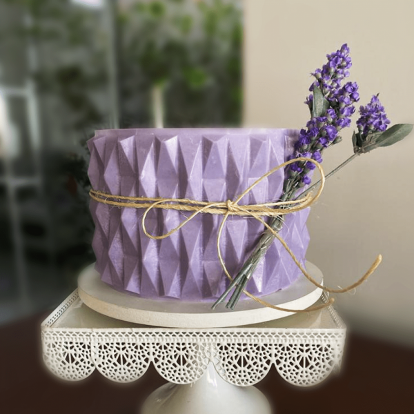 Placa Origami Cake - Moderno