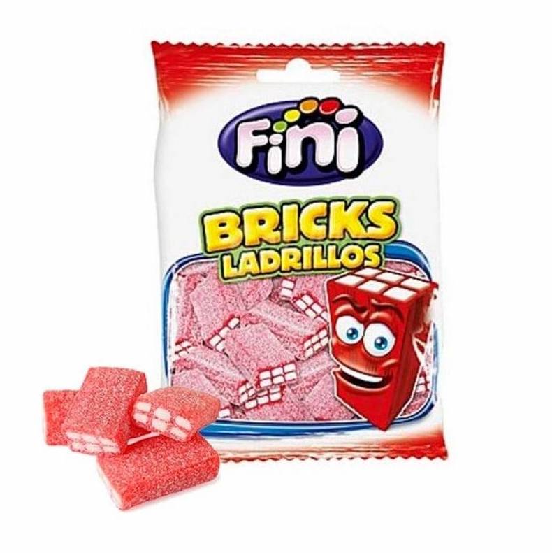 FINI 90G Tijolos Morango Pica