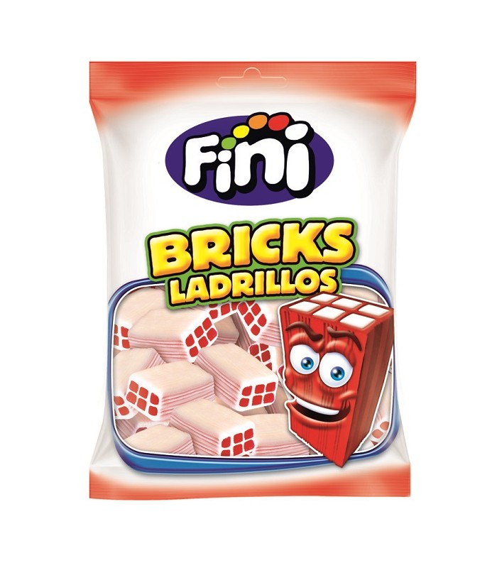 FINI 90G Tijolos Nata Morango