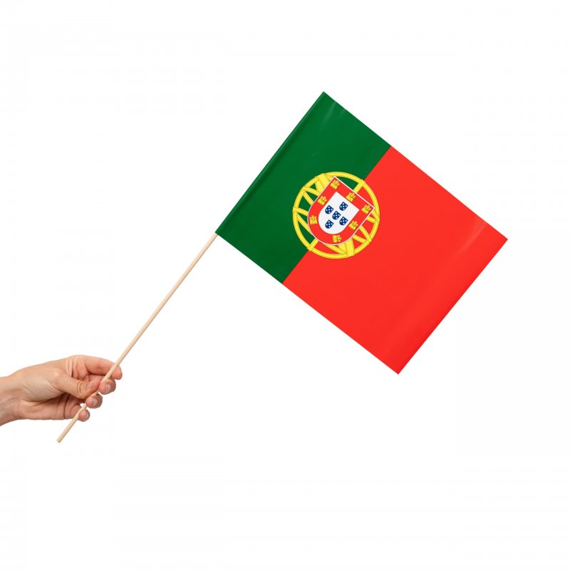 10 Bandeiras de Mão Portugal