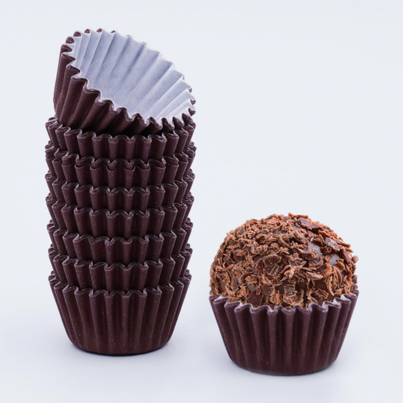 100 Formas de Brigadeiro nº5 Castanho