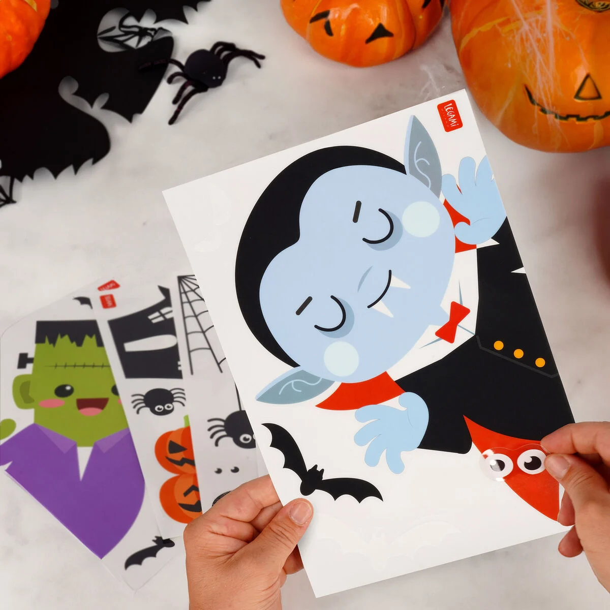 35 Autocolantes para Vidro Halloween