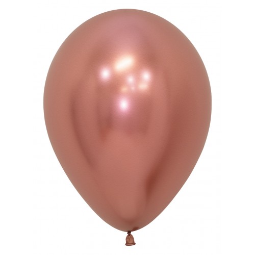 Unidade Balão Sempertex 12,7cm Reflex Rose Gold