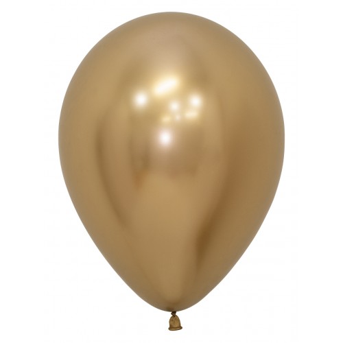 Unidade Balão Sempertex 12,7cm Reflex Gold