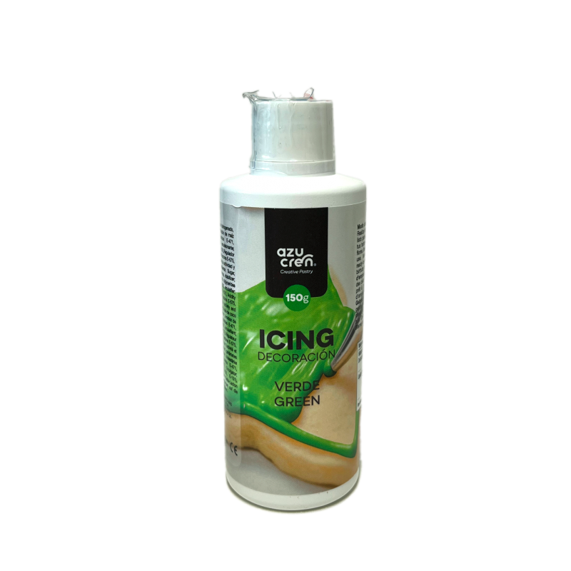 Gel para Decoração tipo Glacê 150g Verde