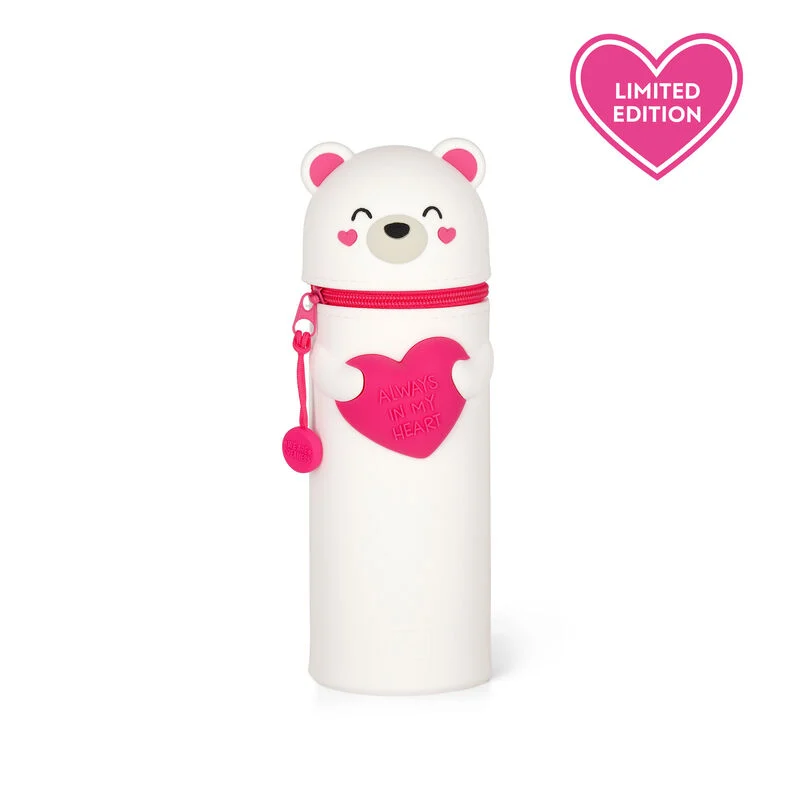 Estojo de Silicone Kawaii - Urso