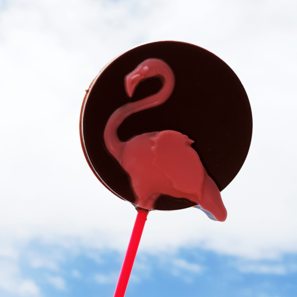 Forma Simples - Pirulito Flamingo