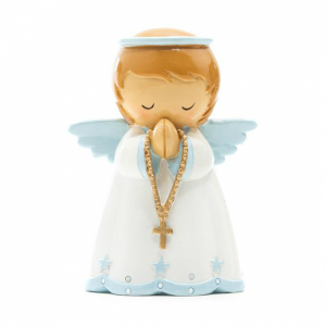 Party Bite Figura Anjo Da Guarda Menino 12cm Figuras Religiosas Figuras Coleccionaveis E Peluches