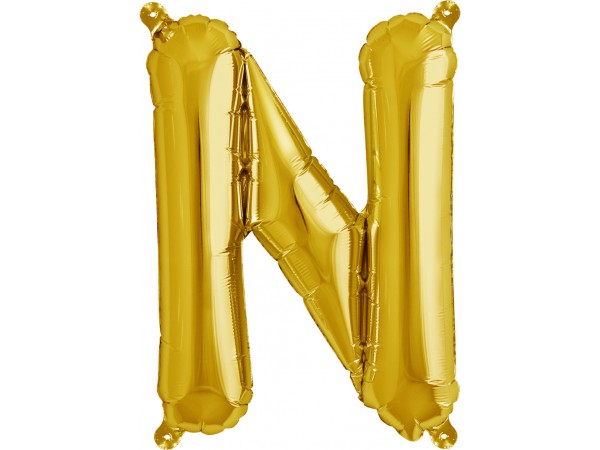Autocolantes Letras Douradas para Balões