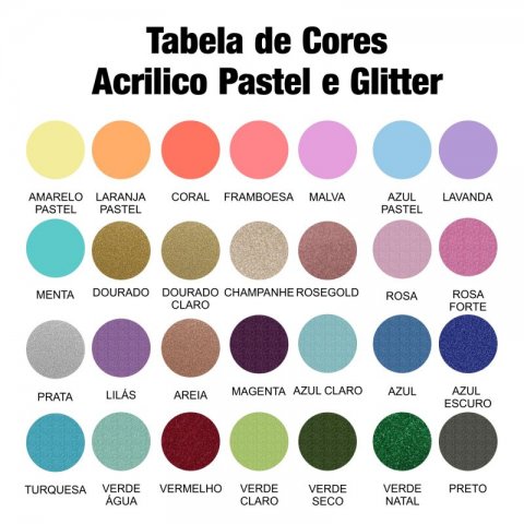 Topo de Bolo Personalizado Acrílico Glitter e Cores Extra - O Meu