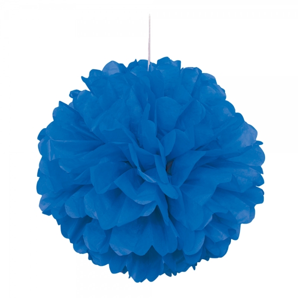 Pompom Azul Real