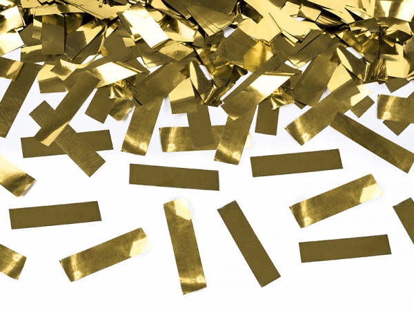 Canhão Confetti Dourado