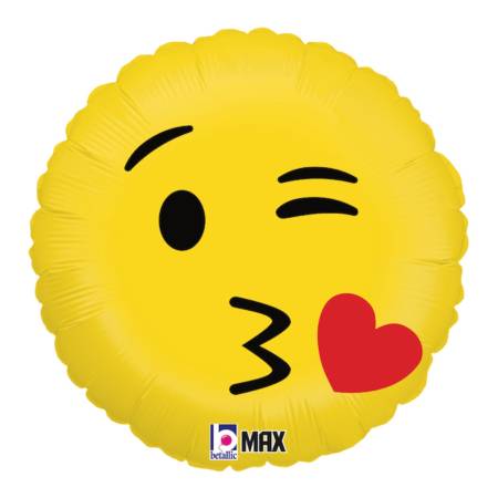 Balão Emoji Beijo